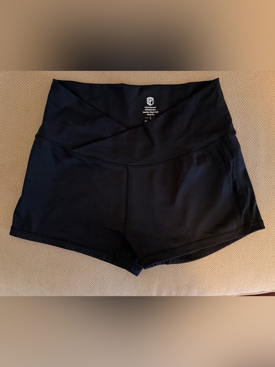 Born Primitive Pants - Born Primitive Black High-Waist Athletic Shorts